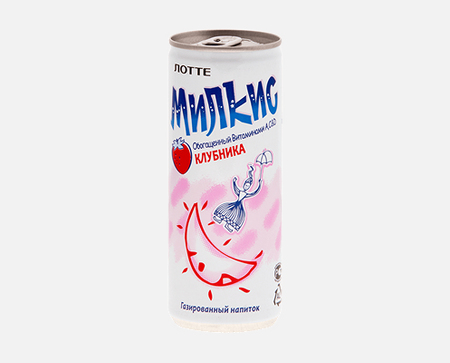 Милкис Клубника 0,25 ж/б